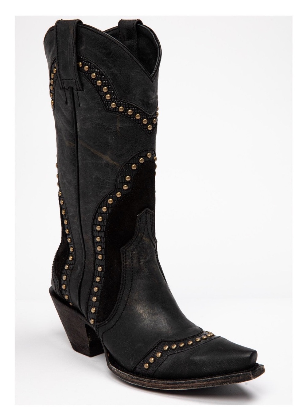 Idyllwind Black Studded Western Booties